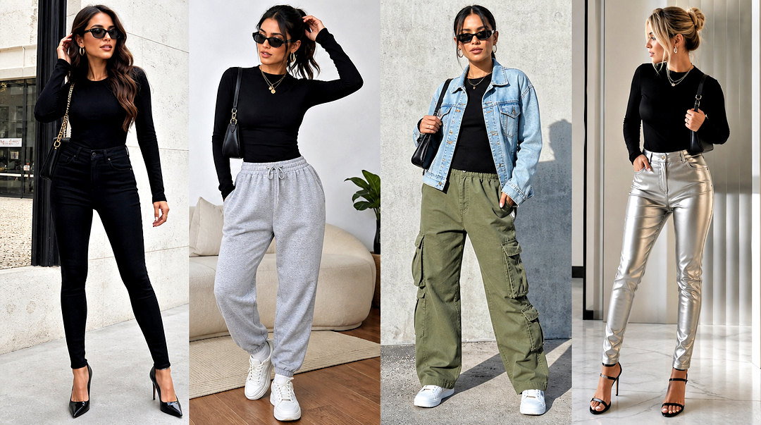 50 Black Full Sleeve Top Outfits for Chic Cold-Weather Style