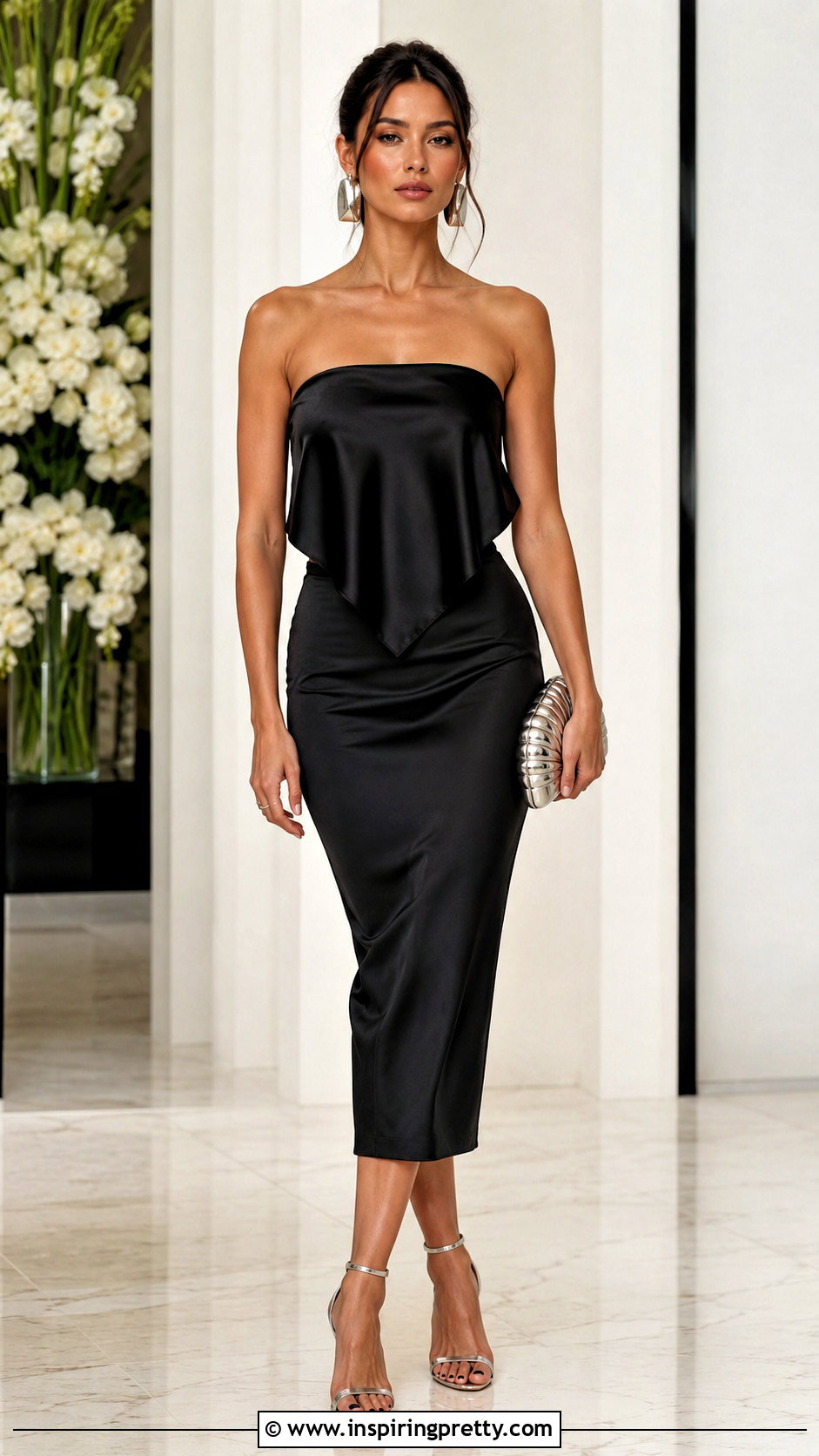 Black Handkerchief Top With A Matching Black Skirt - 20 black handkerchief top outfit ideas