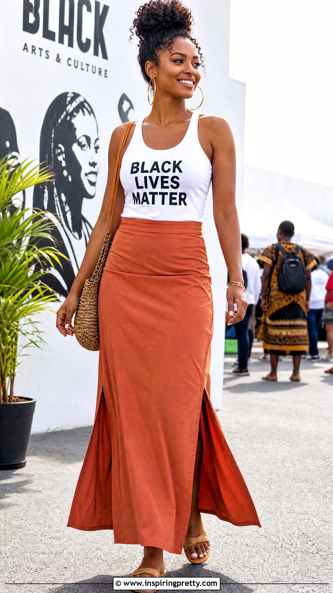 Black Lives Matter Tank With Maxi Skirt - 20 black lives matter tank tops