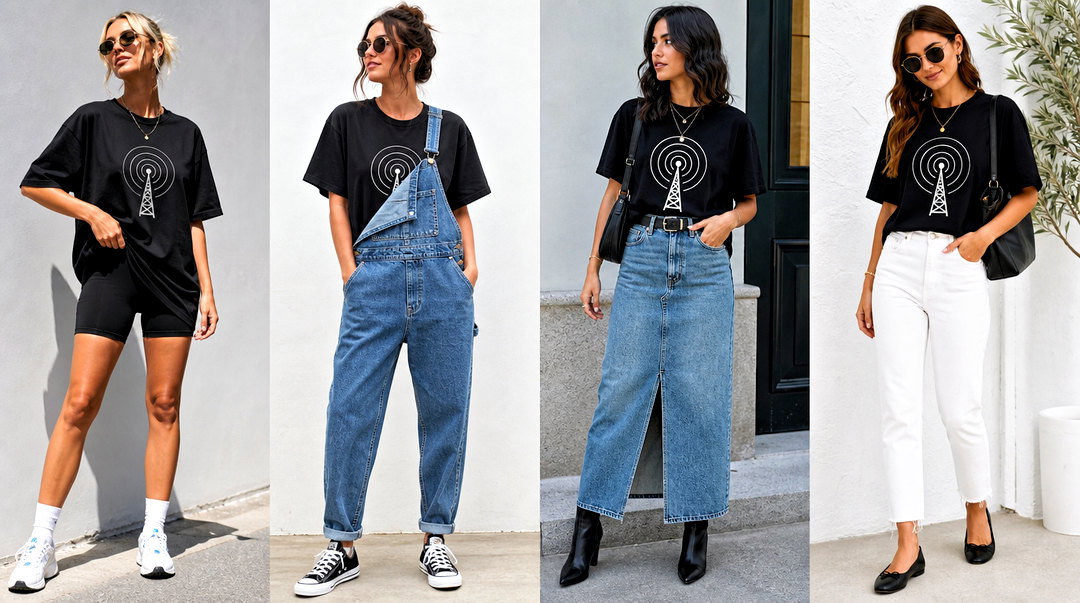 20 Black Radio Silence Top Outfit Ideas for Edgy Street Style