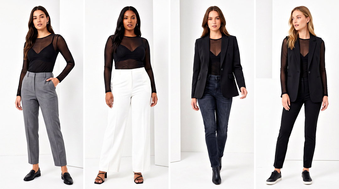 25 Black Sheer Top Men Outfit Ideas for Confident Style