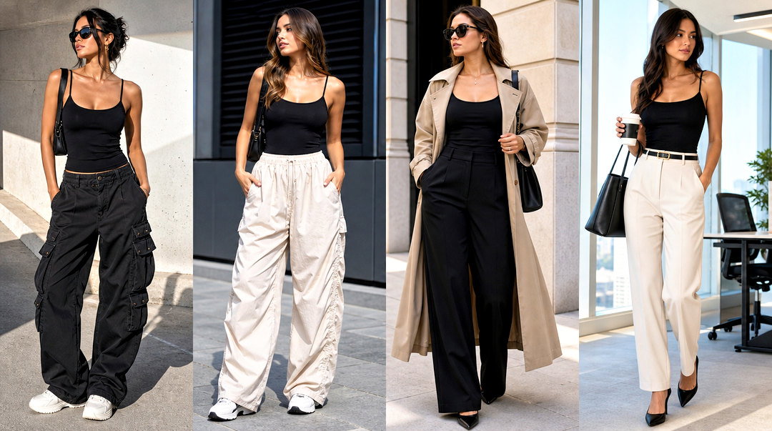 50 Black Spaghetti Strap Top Outfit Ideas for Summer Style