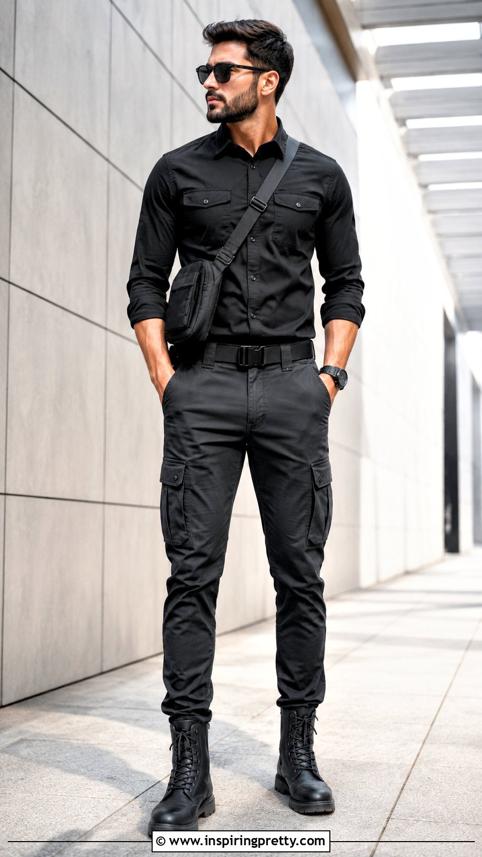 Black Tactical Shirt Outfit - 20 Mens Tactical Tops outfit ideas