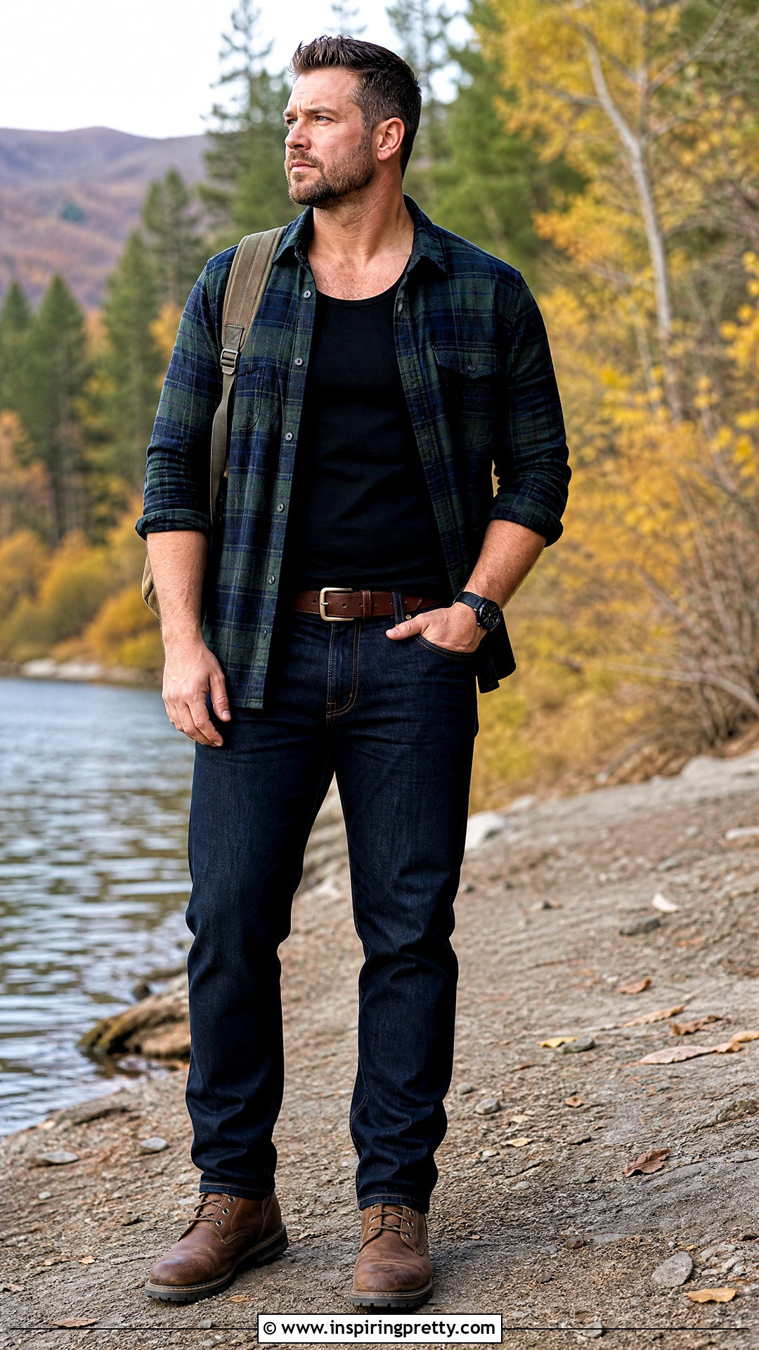 Black Tank Top With Jeans And Plaid Shirt - 25 Black Tank Top And Jeans Men