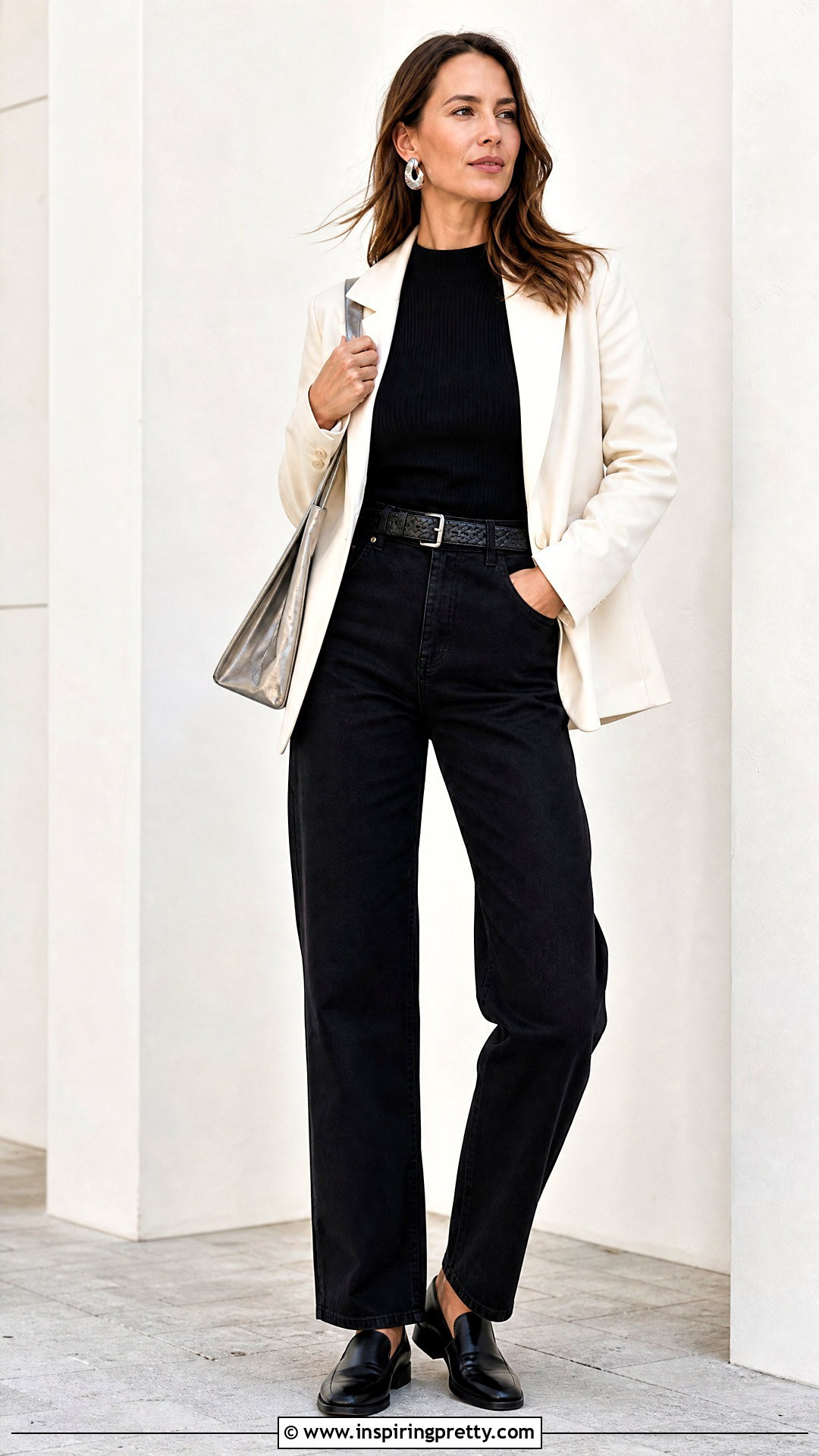 Black Top And Black Jeans Outfit - 50 aesthetic jeans top outfit ideas