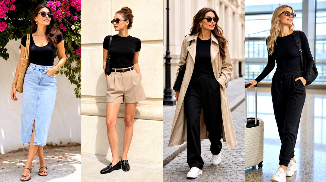 50 Black Top Outfit Casual Ideas for Relaxed Weekend Style