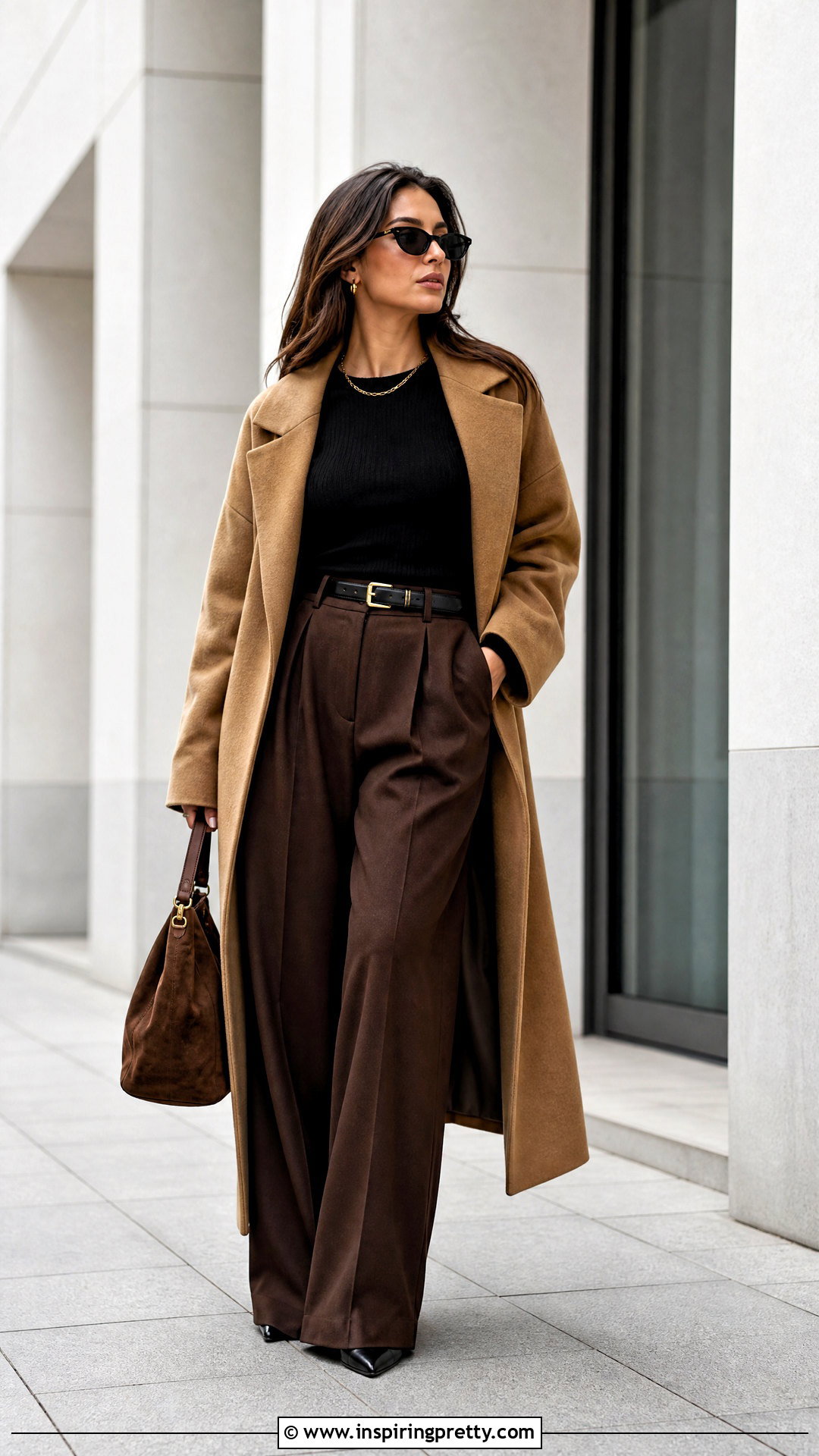 Black Top With Brown Pants - 50 black top outfits