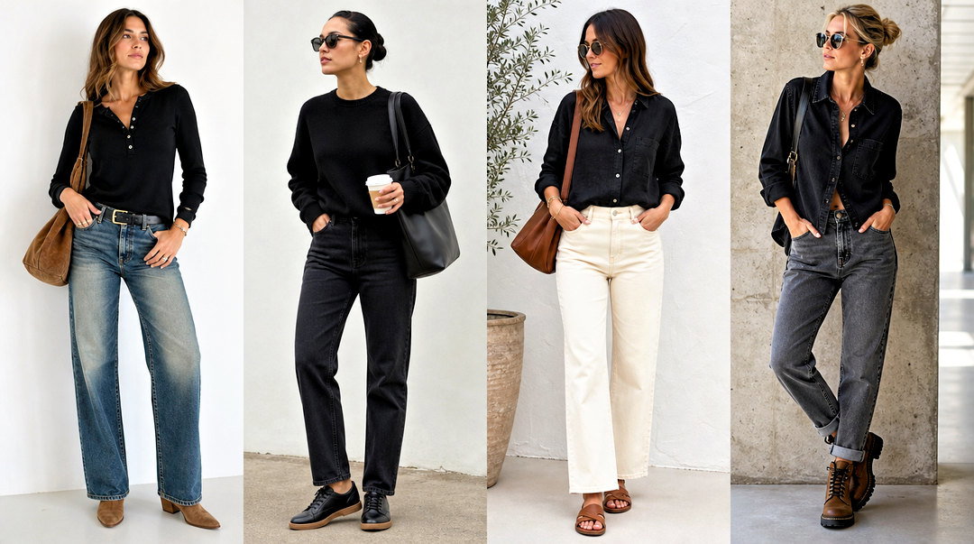 25 Black Top With Jeans Men Outfit Ideas for Easy Style