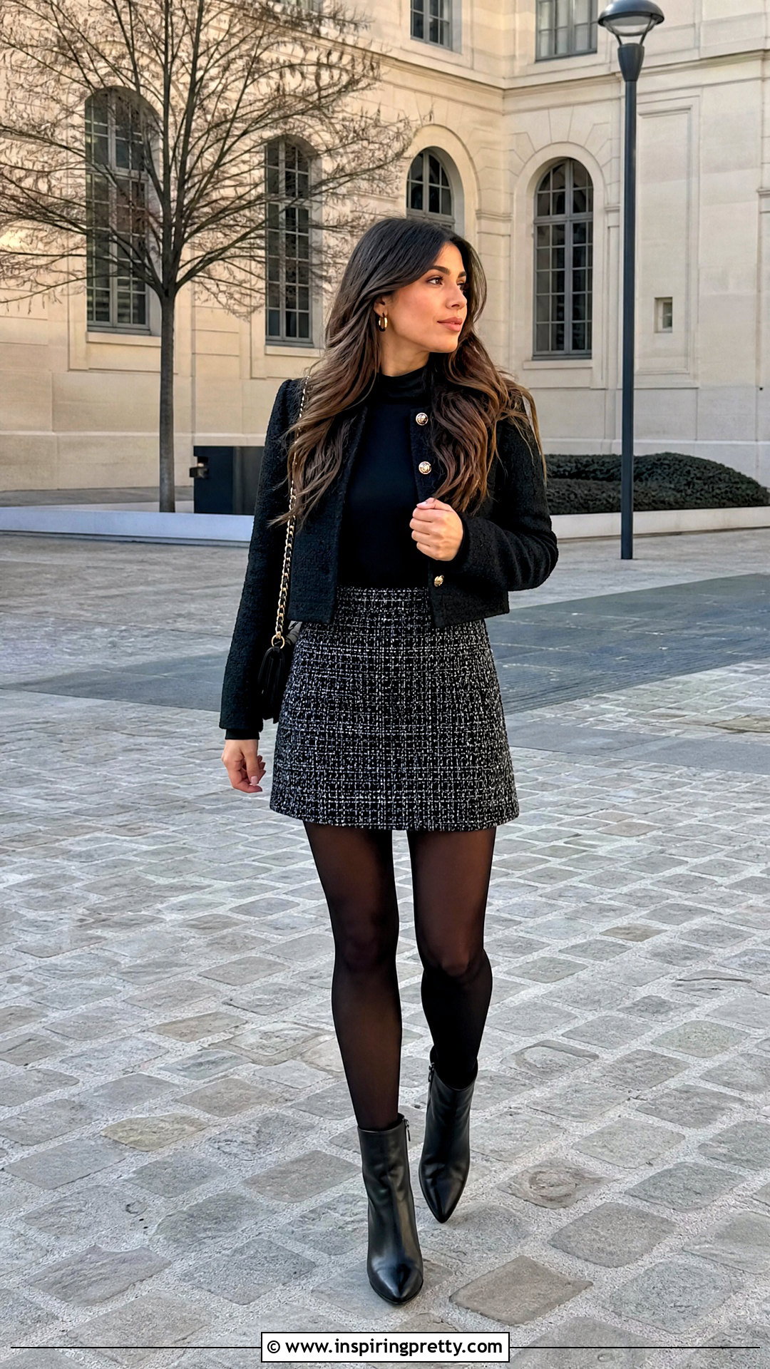 Black Top With Mini Skirt - 50 black top outfits