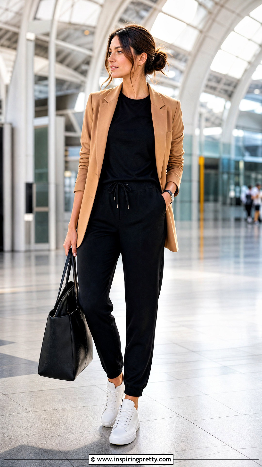 Blazer And Joggers Outfit - 50 top outfits for women