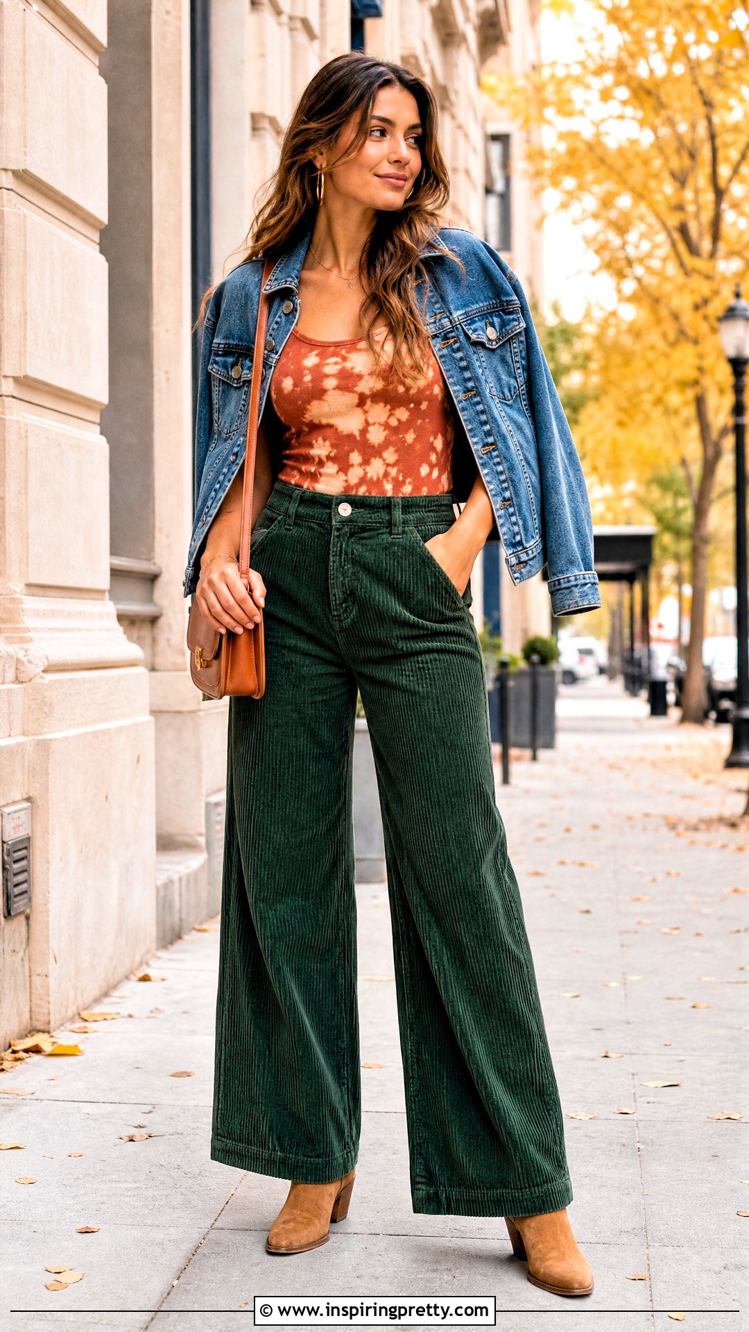 Bleach Tank Top With Corduroy Pants - 50 bleach tank top outfit ideas