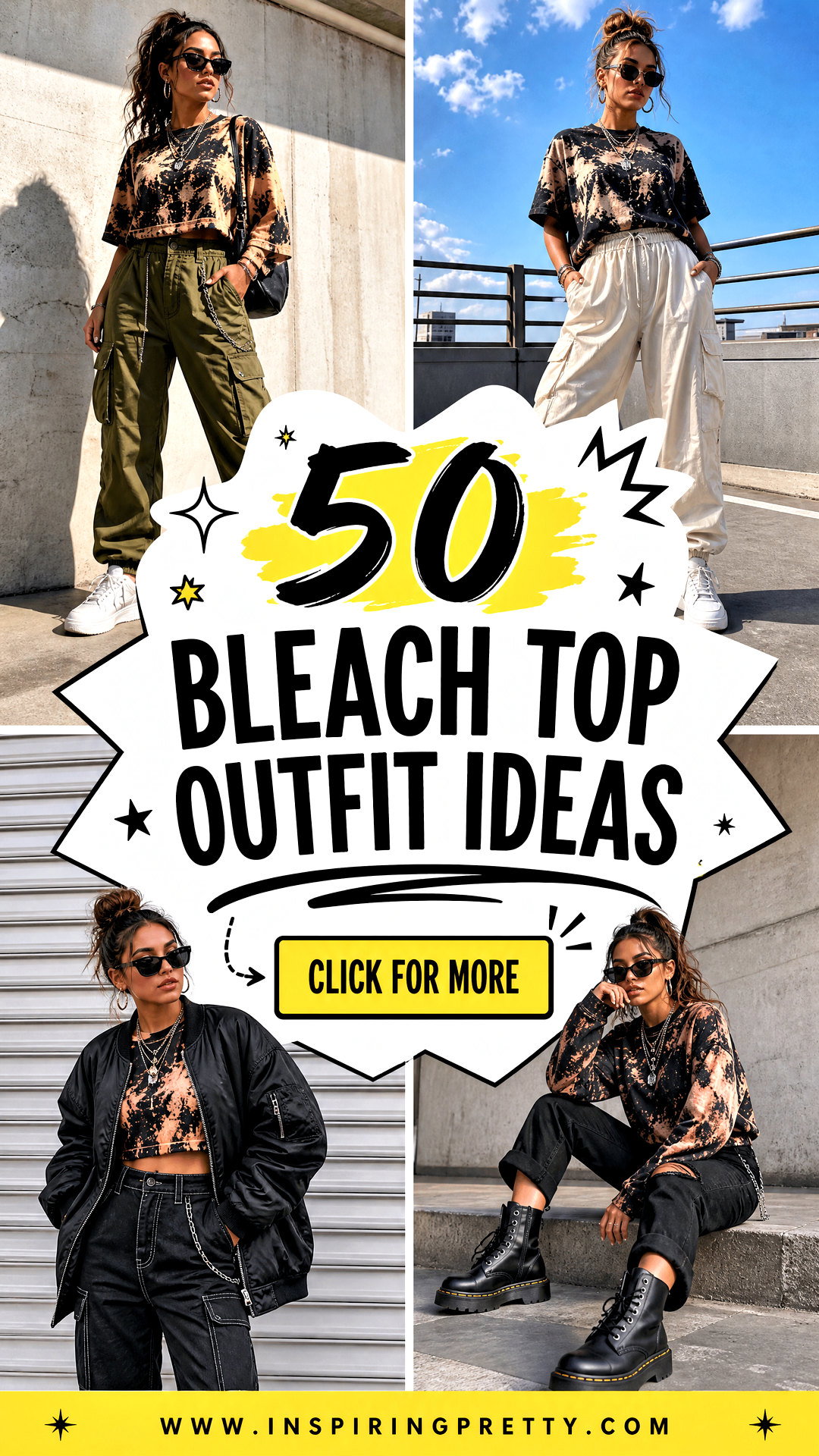 50 Bleach Top Outfit Ideas for Fresh Bold Street-Style Looks - 50 Bleach Top Outfit Ideas for Fresh, Bold Street-Style Looks
