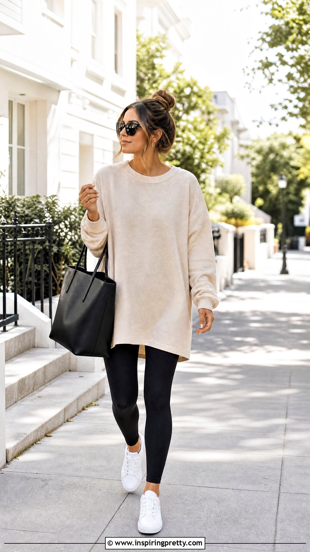 Bleach Top With Black Leggings - 50 bleach top outfit ideas