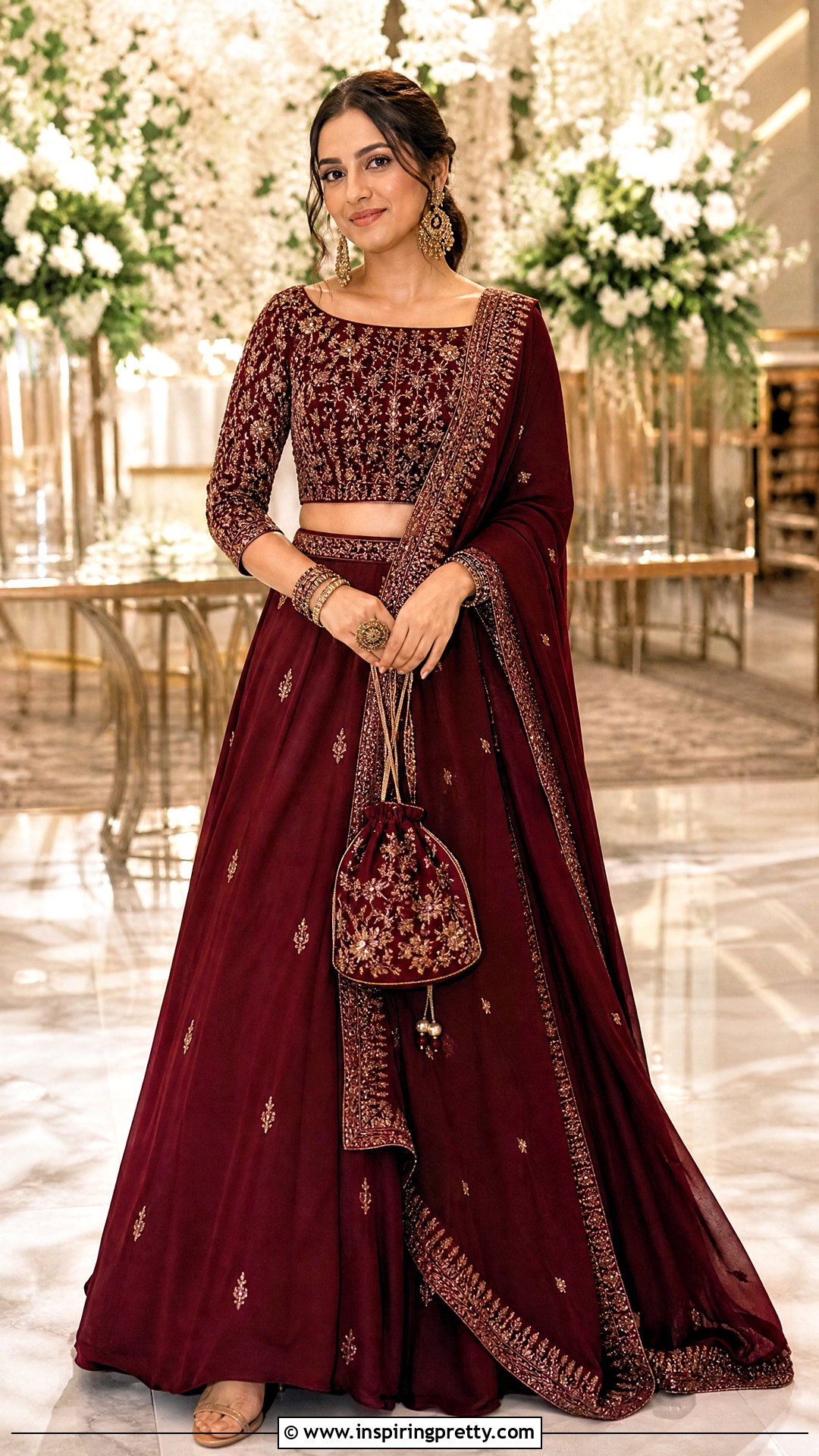 Boat Neck Crop Top Lehenga - 50 lehenga blouse designs crop tops outfit ideas