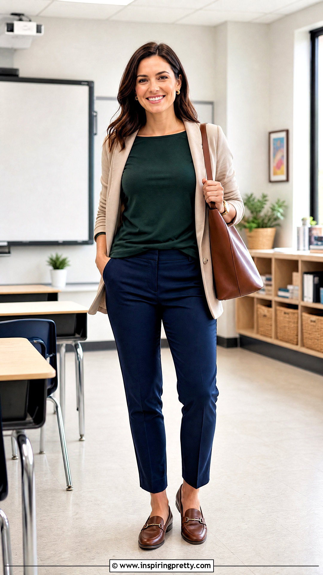 Boat Neck Top Teacher Outfit - 50 boat neck top outfits
