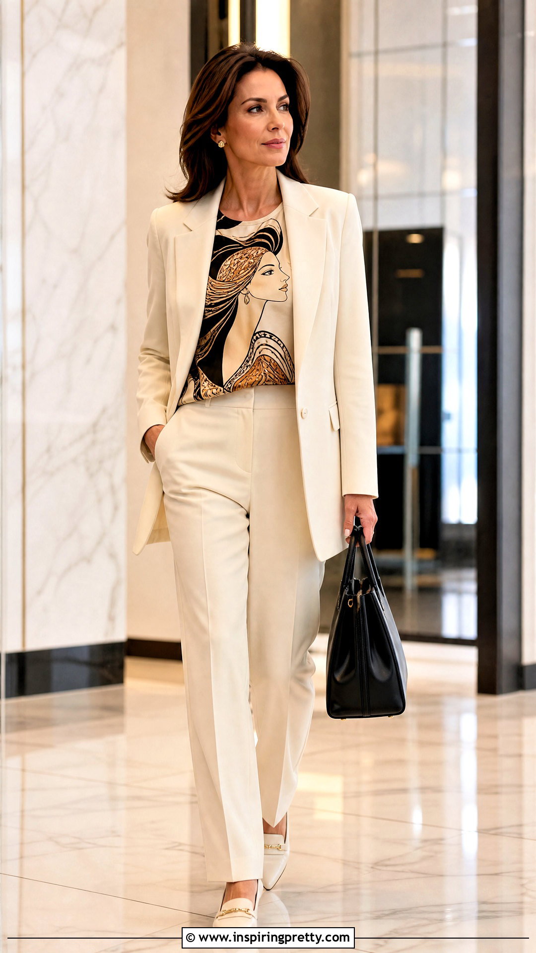 Bob Mackie Vintage Silk Top With Tailored Suit - 20 bob mackie tops for women