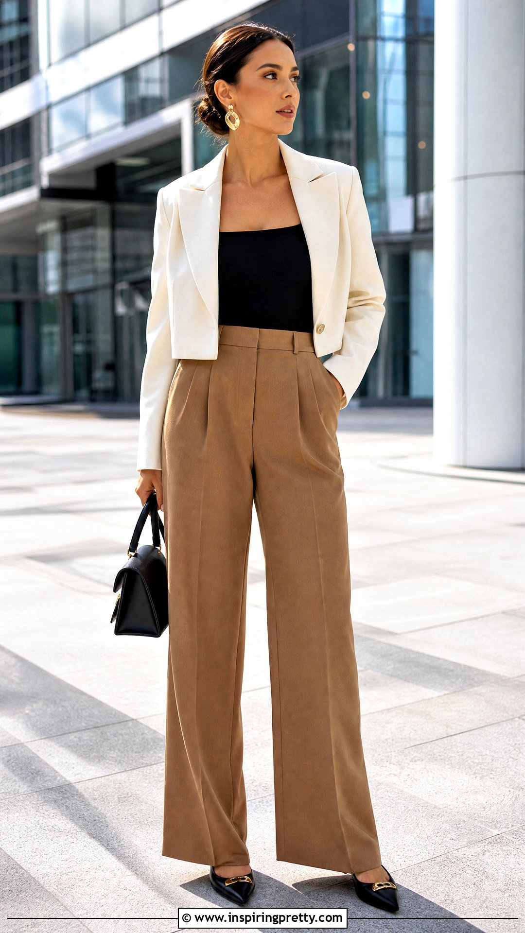 Bodysuit and Wide Leg Pants Outfit - 50 top names clothes