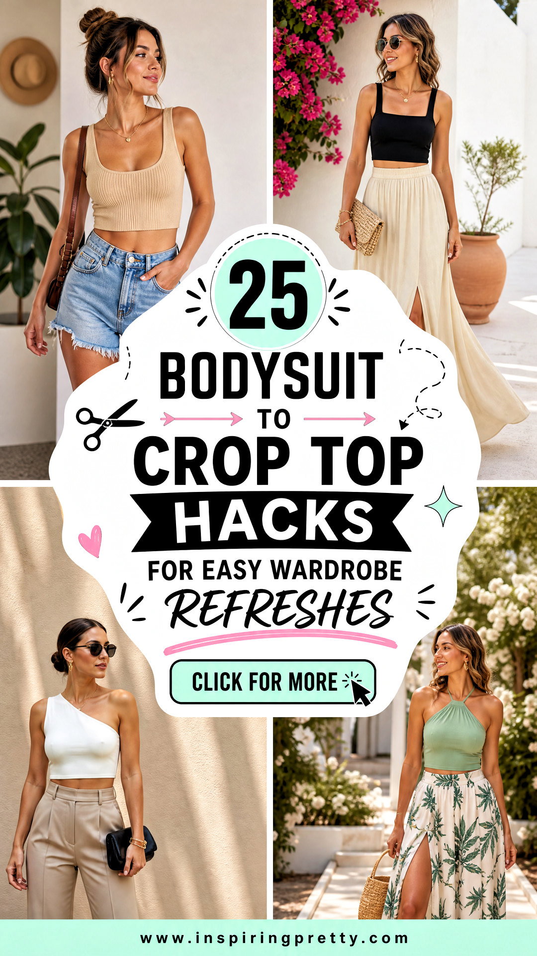 25 Bodysuit to Crop Top Hacks for Easy Wardrobe Refreshes - 25 Bodysuit to Crop Top Hacks for Easy Wardrobe Refreshes