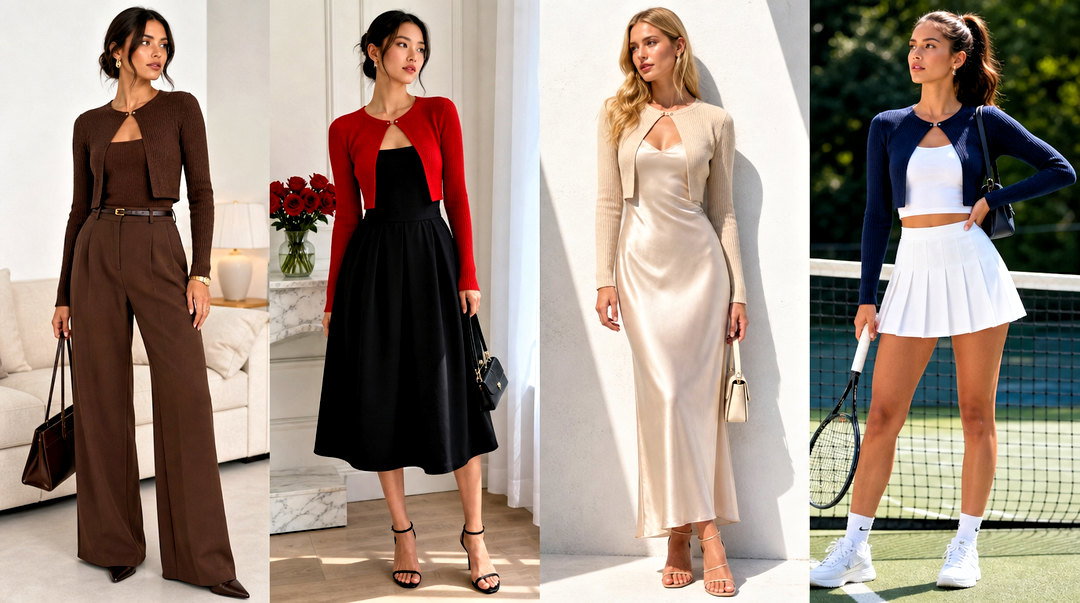 20 Bolero Knit Top Outfit Ideas for Cozy-Chic Layering Looks