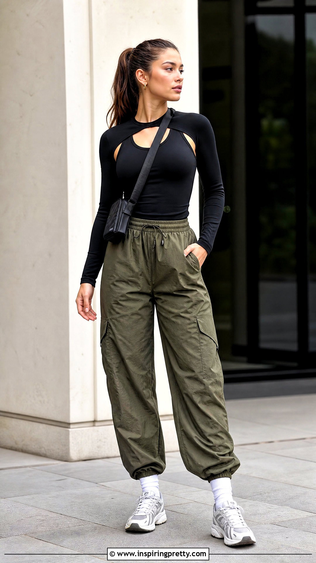Bolero Workout Top With Cargo Pants - 20 Bolero Workout Top outfit ideas