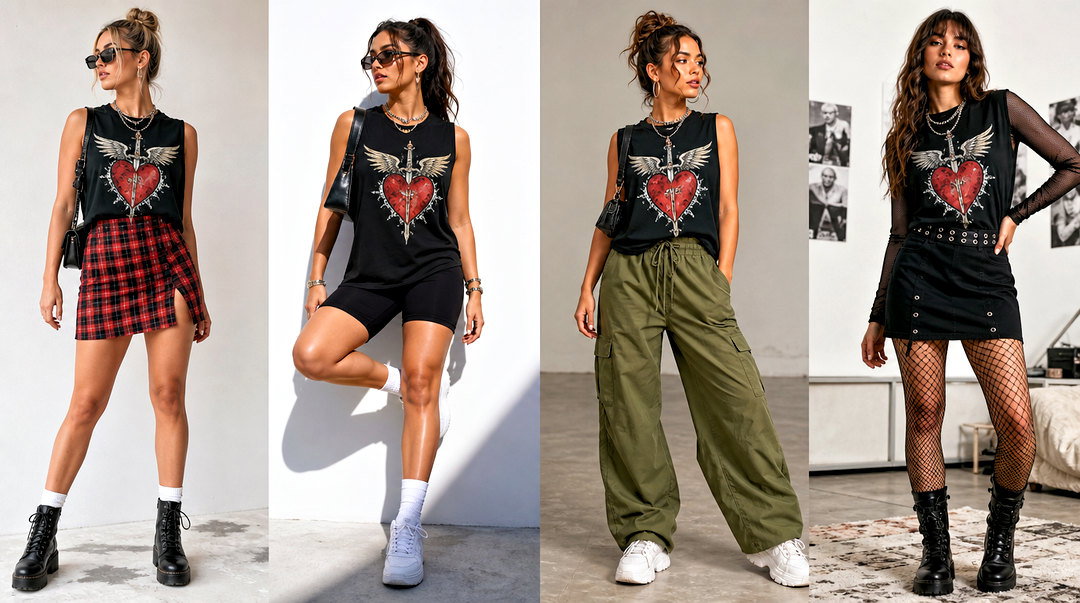 20 Bon Jovi Tank Top Outfit Ideas for Bold Rock-Chic Style