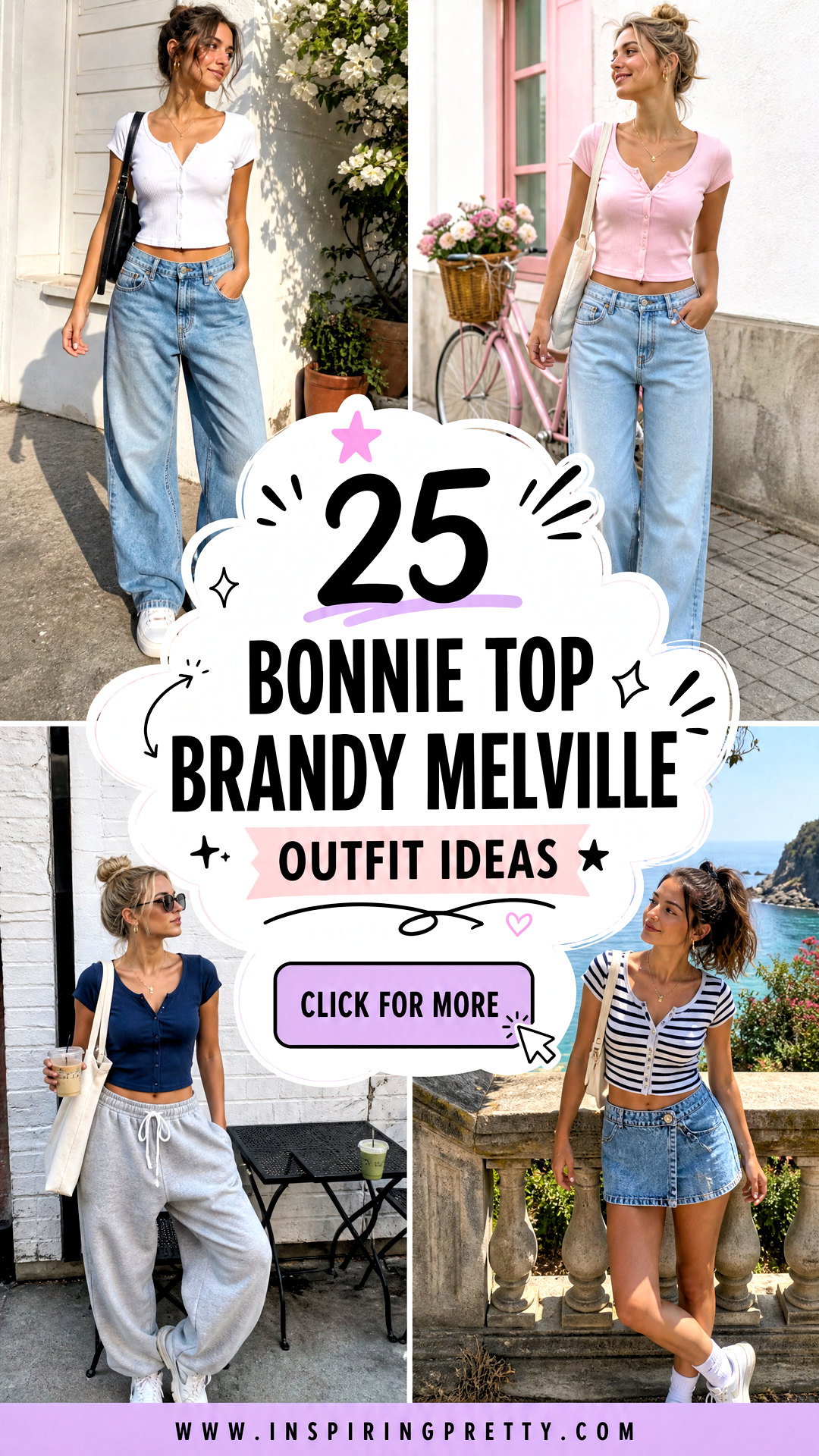 25 Bonnie Top Brandy Melville Outfit Ideas for Trendy Days - 25 Bonnie Top Brandy Melville Outfit Ideas for Trendy Days