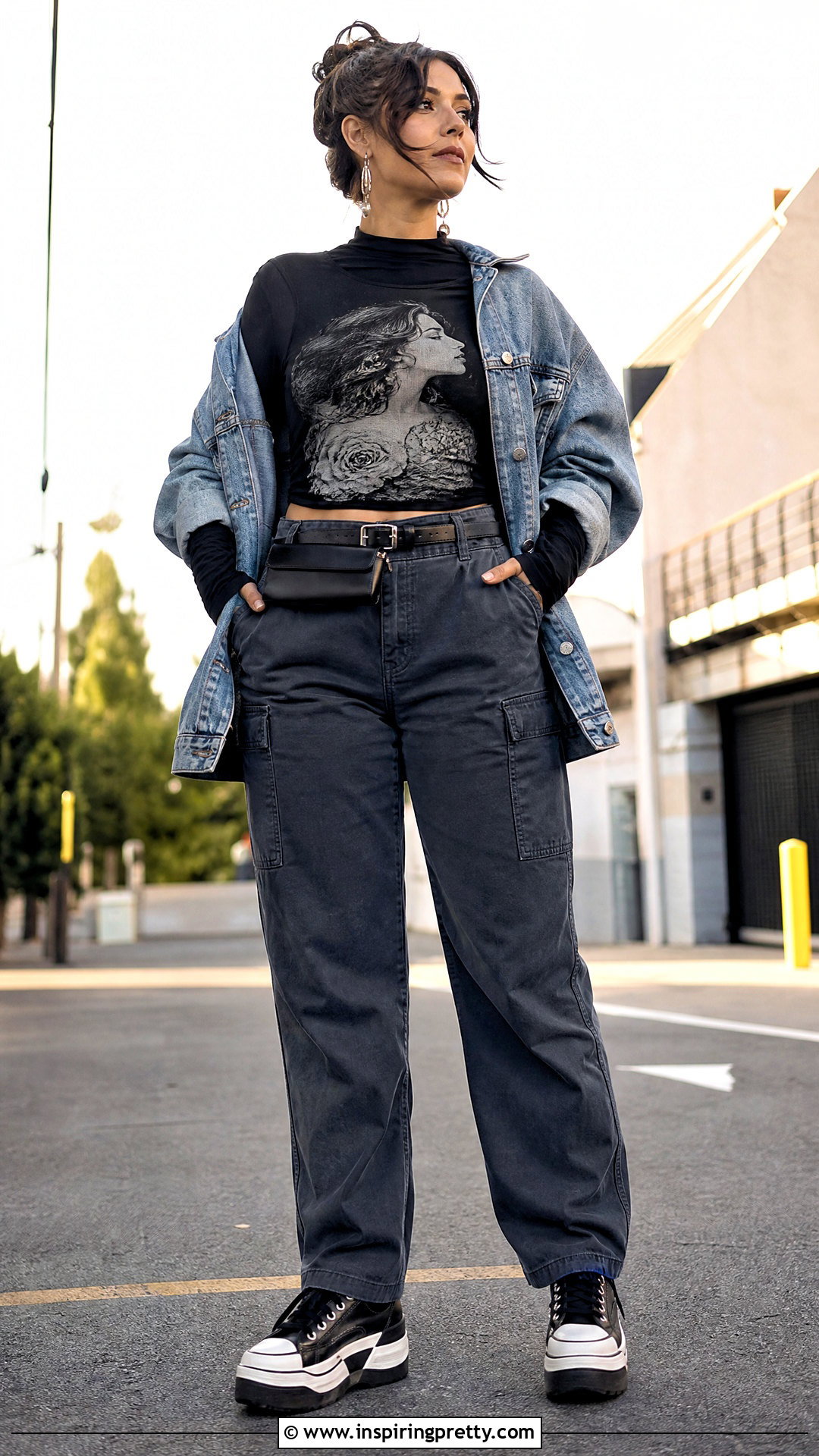 Born This Way Tattoo Top With Cargo Pants - 20 Born This Way Tattoo Tops