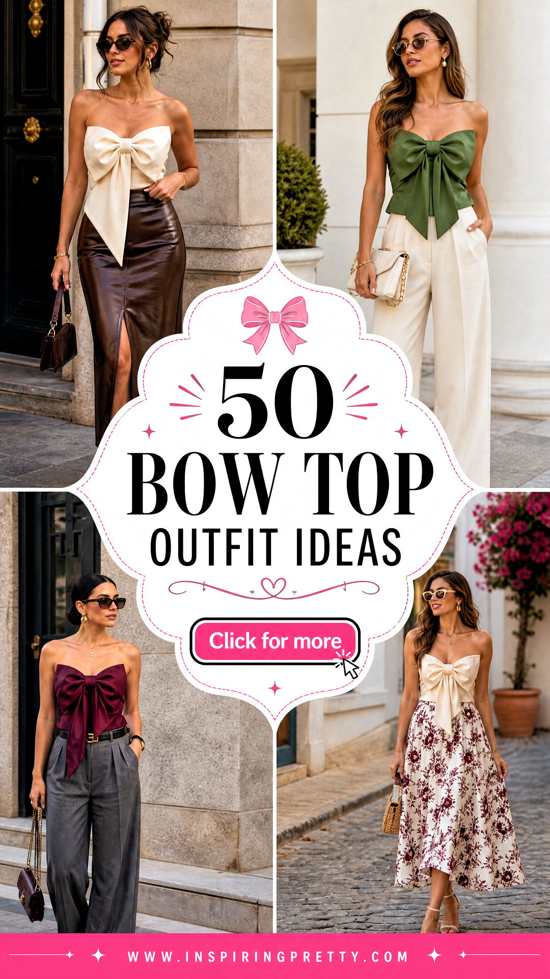 50 Bow Top Outfit Ideas for Cute Polished Everyday Looks - 50 Bow Top Outfit Ideas for Cute, Polished Everyday Looks