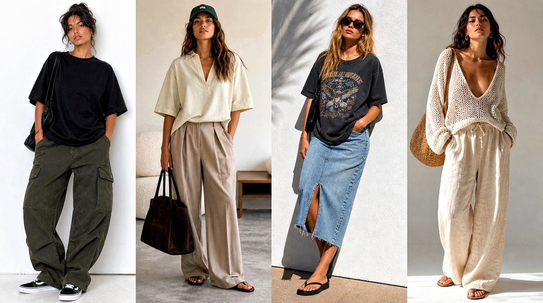 20 Braless Loose Top Outfit Ideas: Effortless Summer Looks