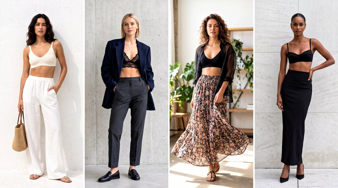 20 Bralette as a Top Outfit Ideas Chic Layering for Summer