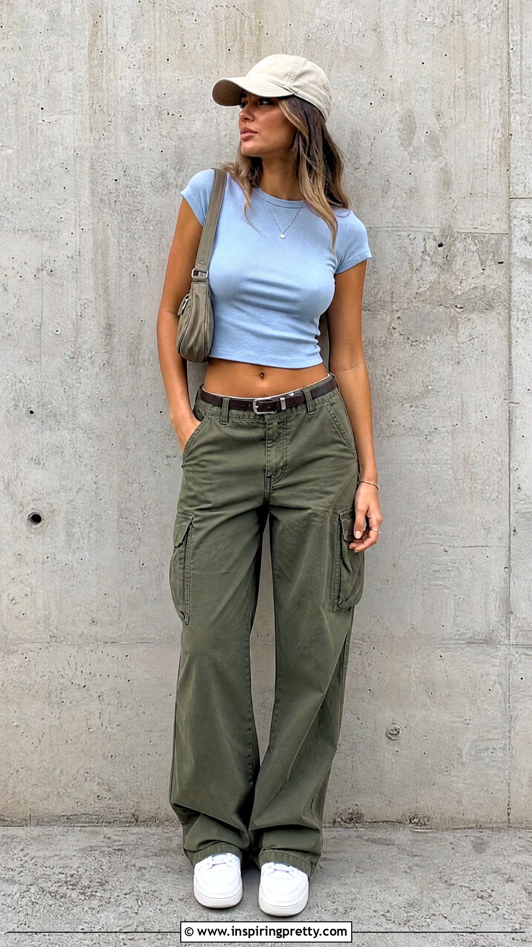 Brandy Melville Light Blue Top With Cargo Pants - 25 brandy melville light blue top outfit ideas