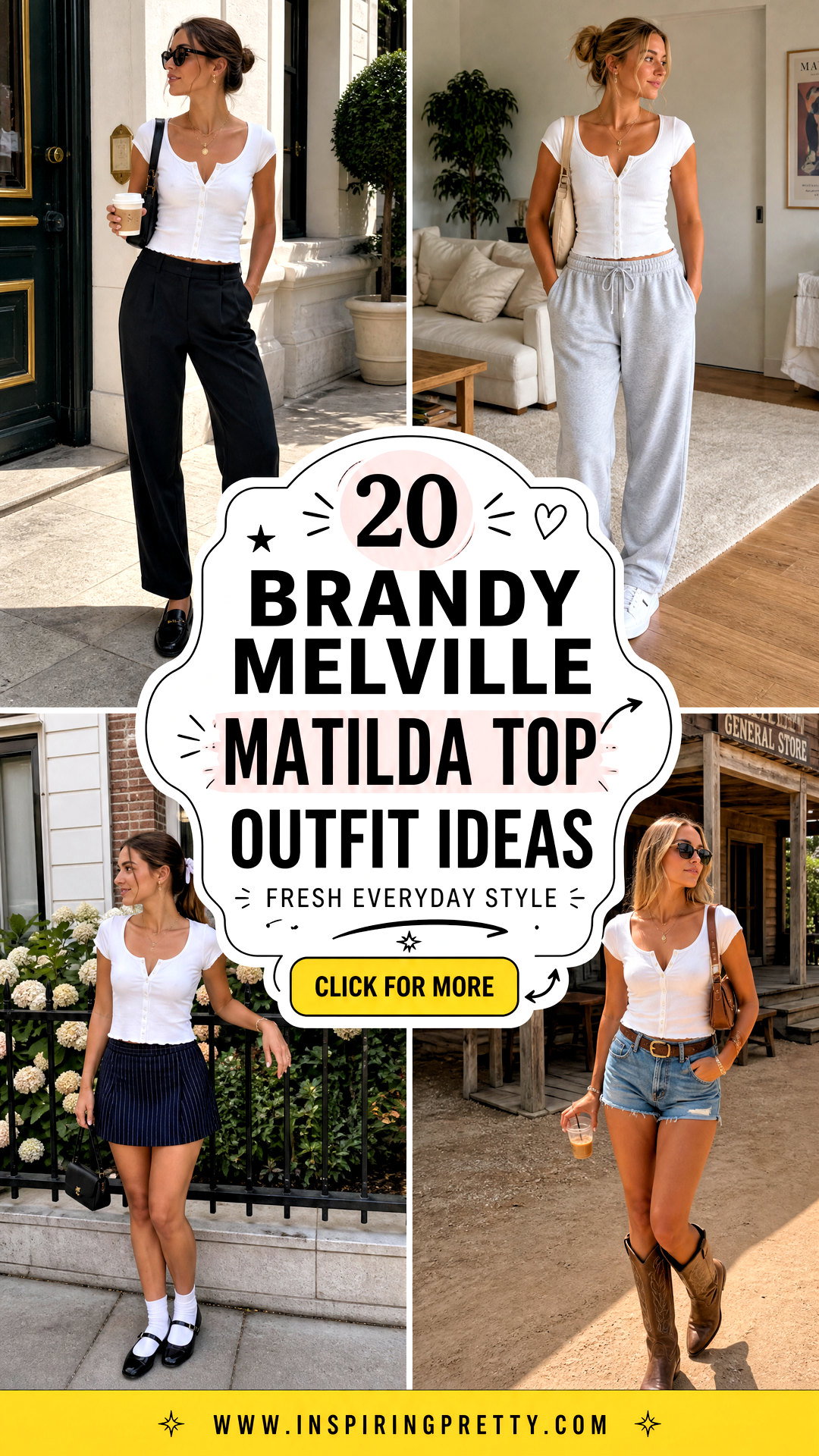 20 Brandy Melville Matilda Top Outfit Ideas Fresh Everyday Style - 20 Brandy Melville Matilda Top Outfit Ideas: Fresh Everyday Style