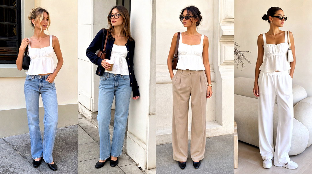 25 Brandy Melville Peplum Top Outfit Ideas for Trendsetters