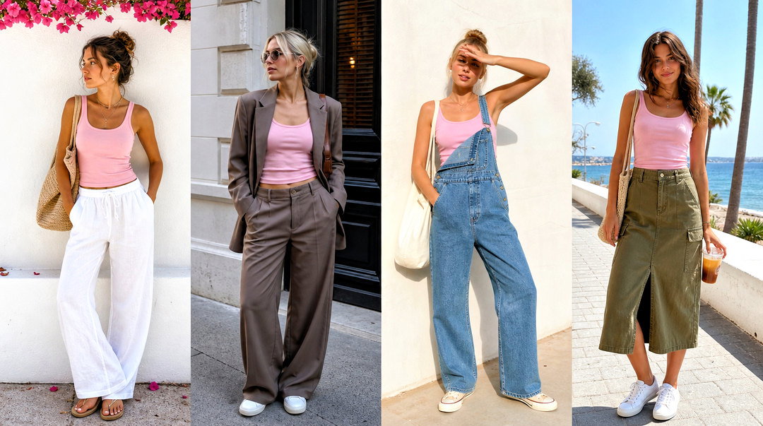25 Brandy Melville Pink Tank Top Outfit Ideas for Cute Looks