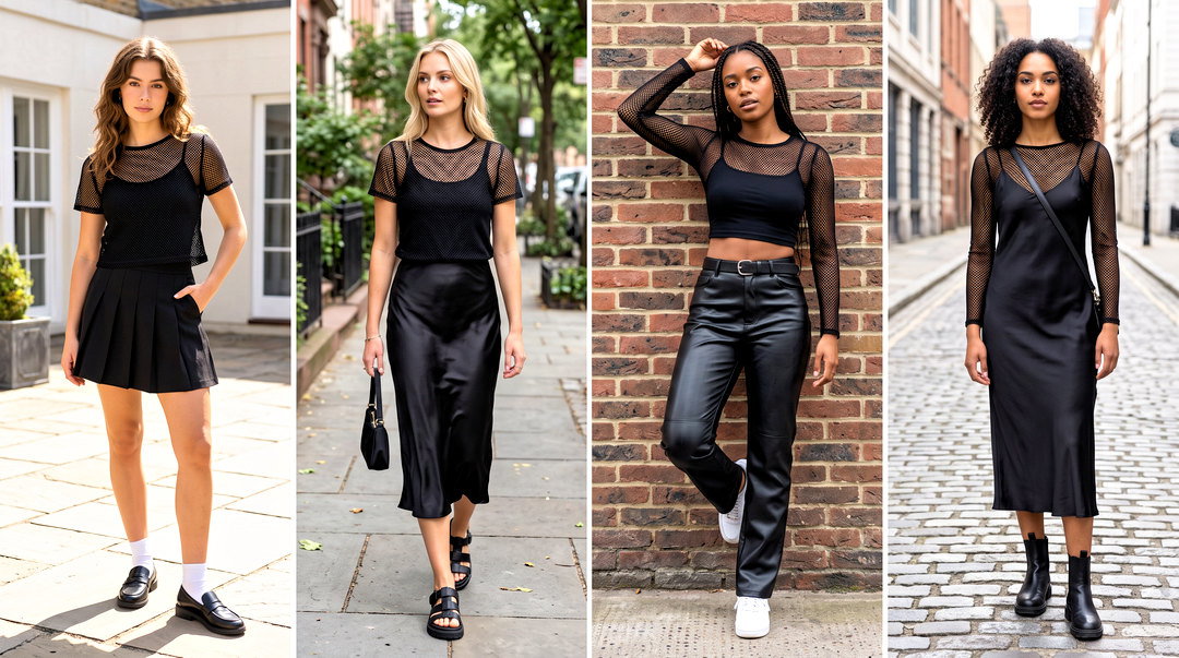 25 Brandy Mesh Top Outfit Ideas for Effortless Cool-Girl Style
