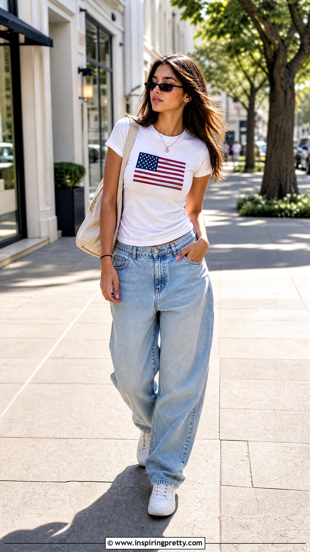 Brandy USA Top With Baggy Jeans - 25 Brandy Usa Top outfit ideas