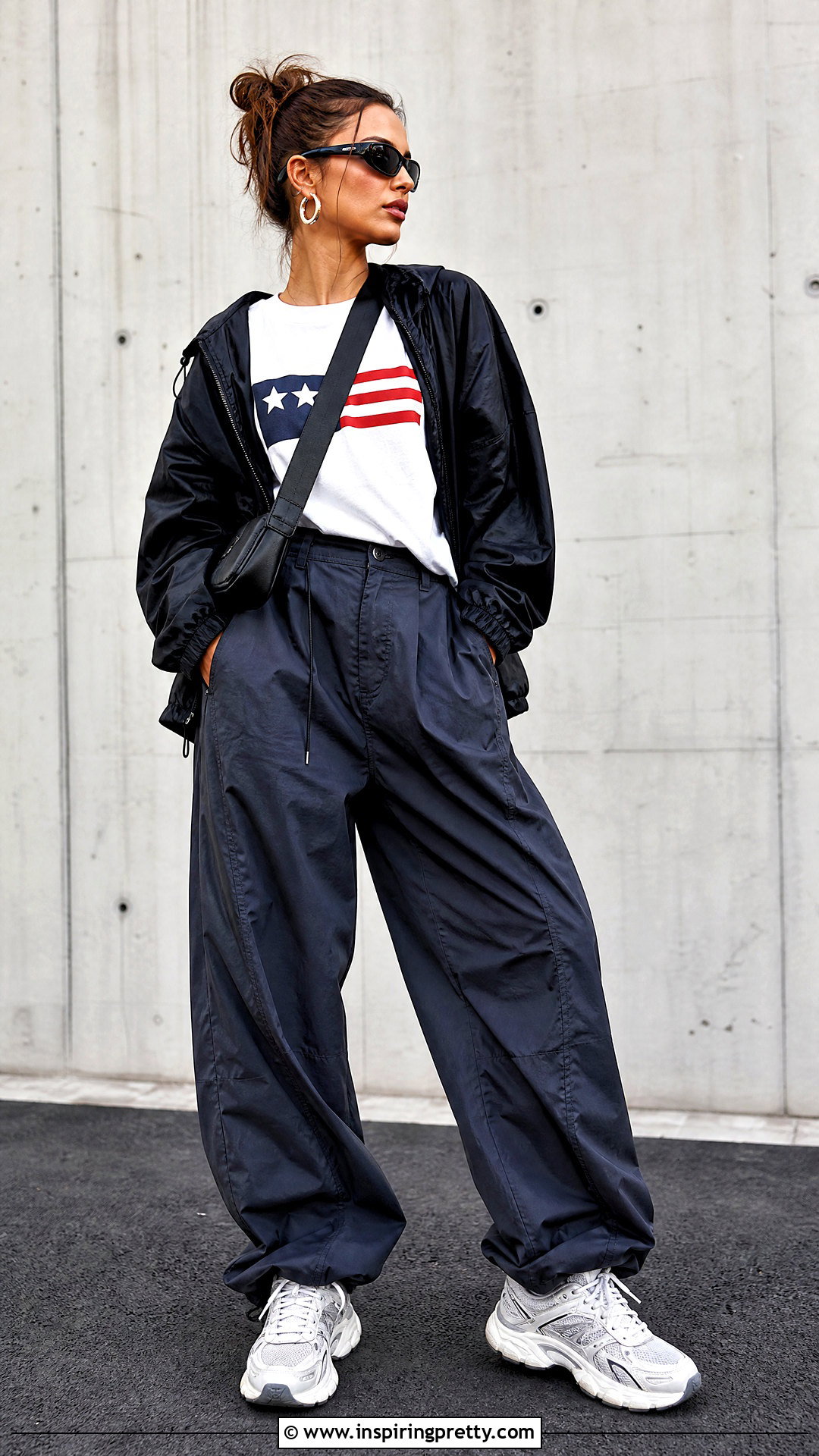 Brandy USA Top With Parachute Pants - 25 Brandy Usa Top outfit ideas