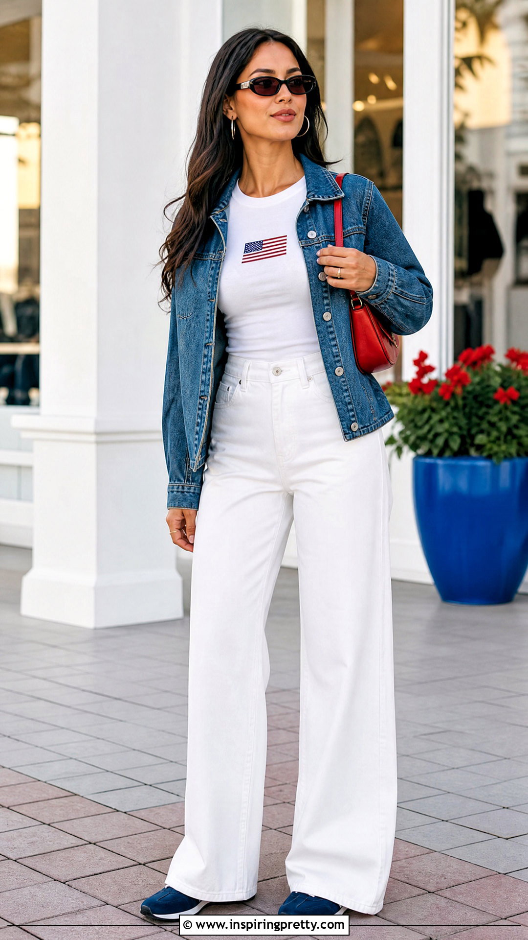 Brandy USA Top With White Jeans - 25 Brandy Usa Top outfit ideas