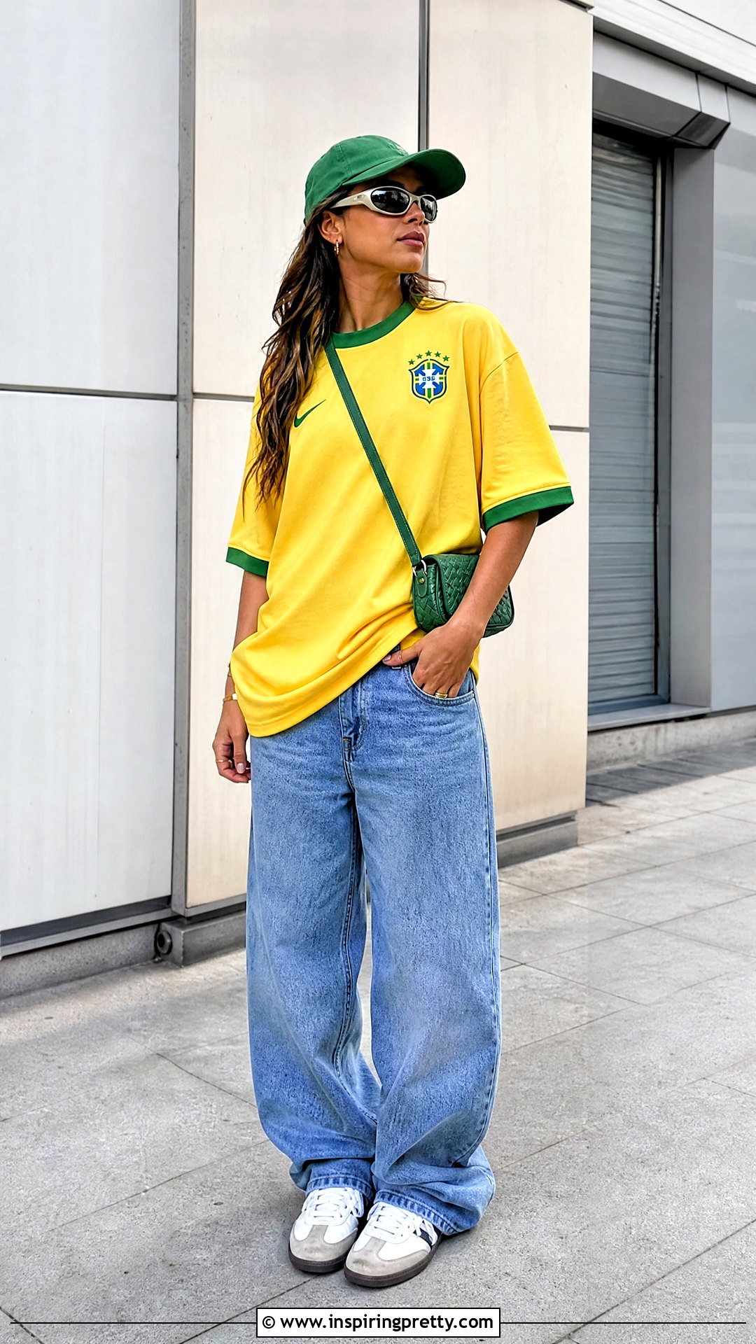 Brazil Jersey With Baggy Jeans - 50 brazil top outfit ideas