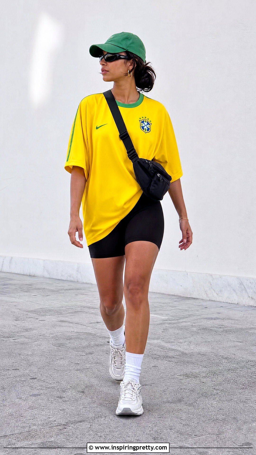 Brazil Jersey With Biker Shorts - 50 brazil top outfit ideas