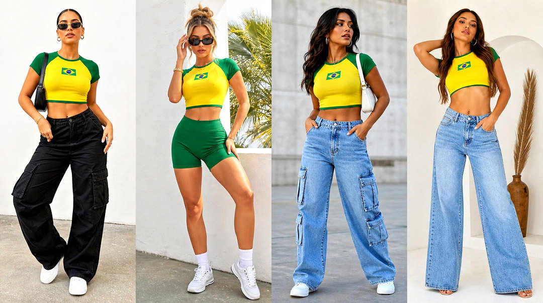 50 Brazil Top Outfit Ideas for Bold, Vibrant Summer Style