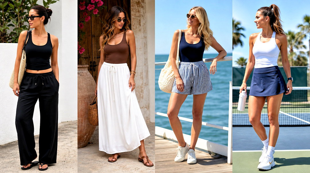 25 Breezy Tank Top Outfit Ideas for Effortless Summer Style