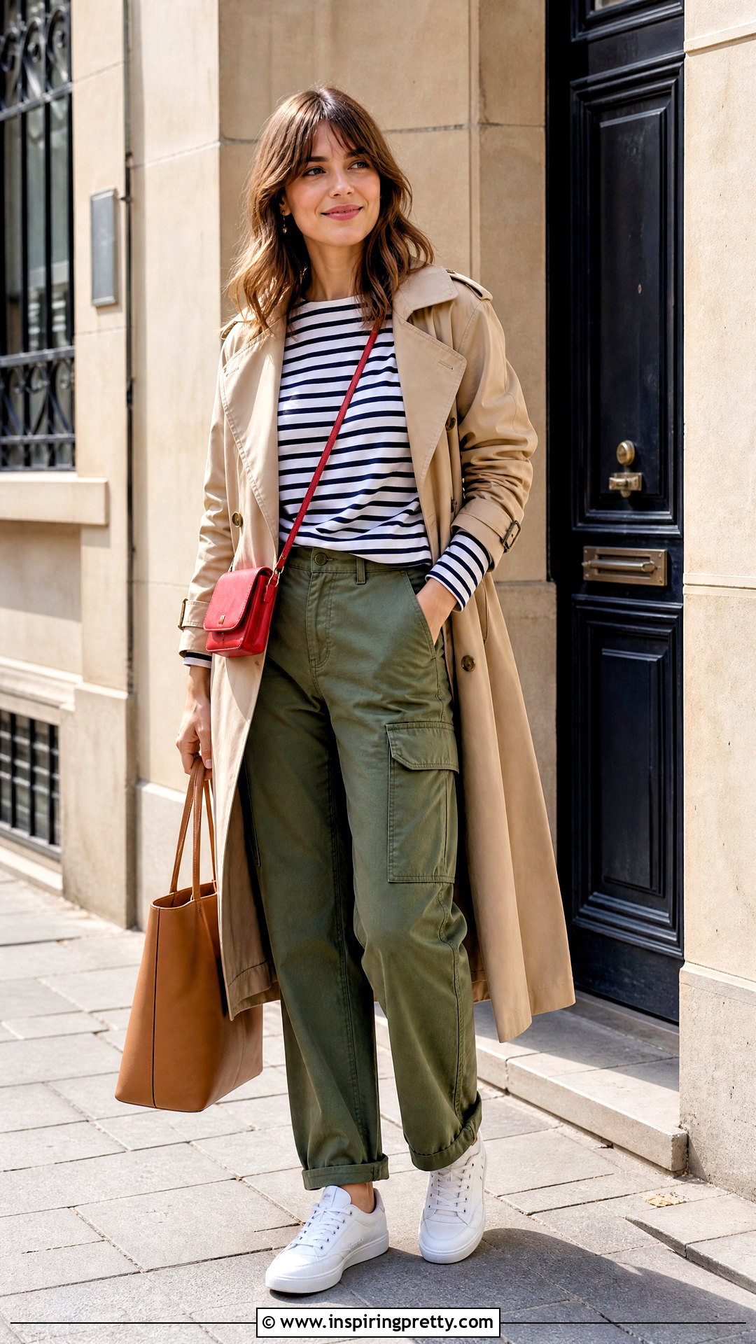 Breton Stripe Top With Cargo Pants - 50 tops to wear with cargo pants