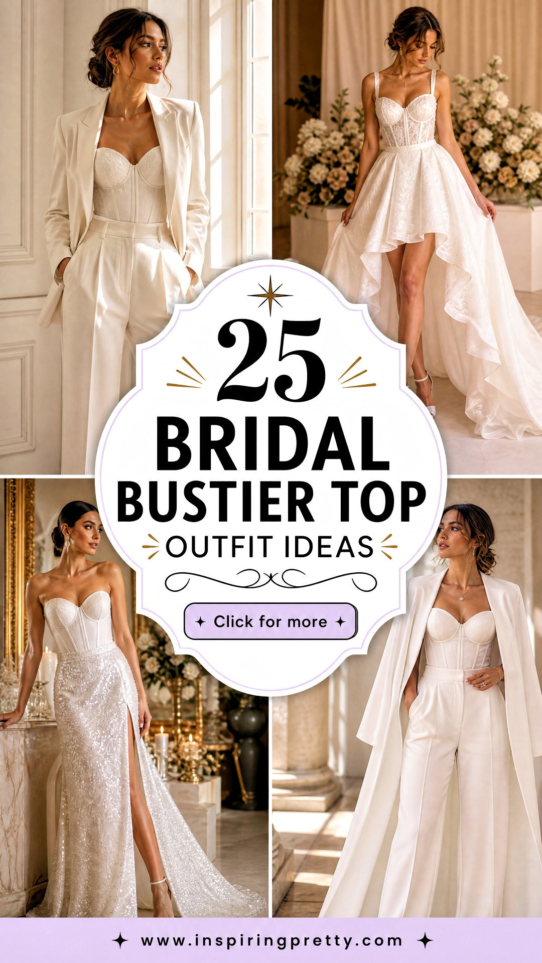 25 Bridal Bustier Top Outfit Ideas for Chic Wedding Style - 25 Bridal Bustier Top Outfit Ideas for Chic Wedding Style
