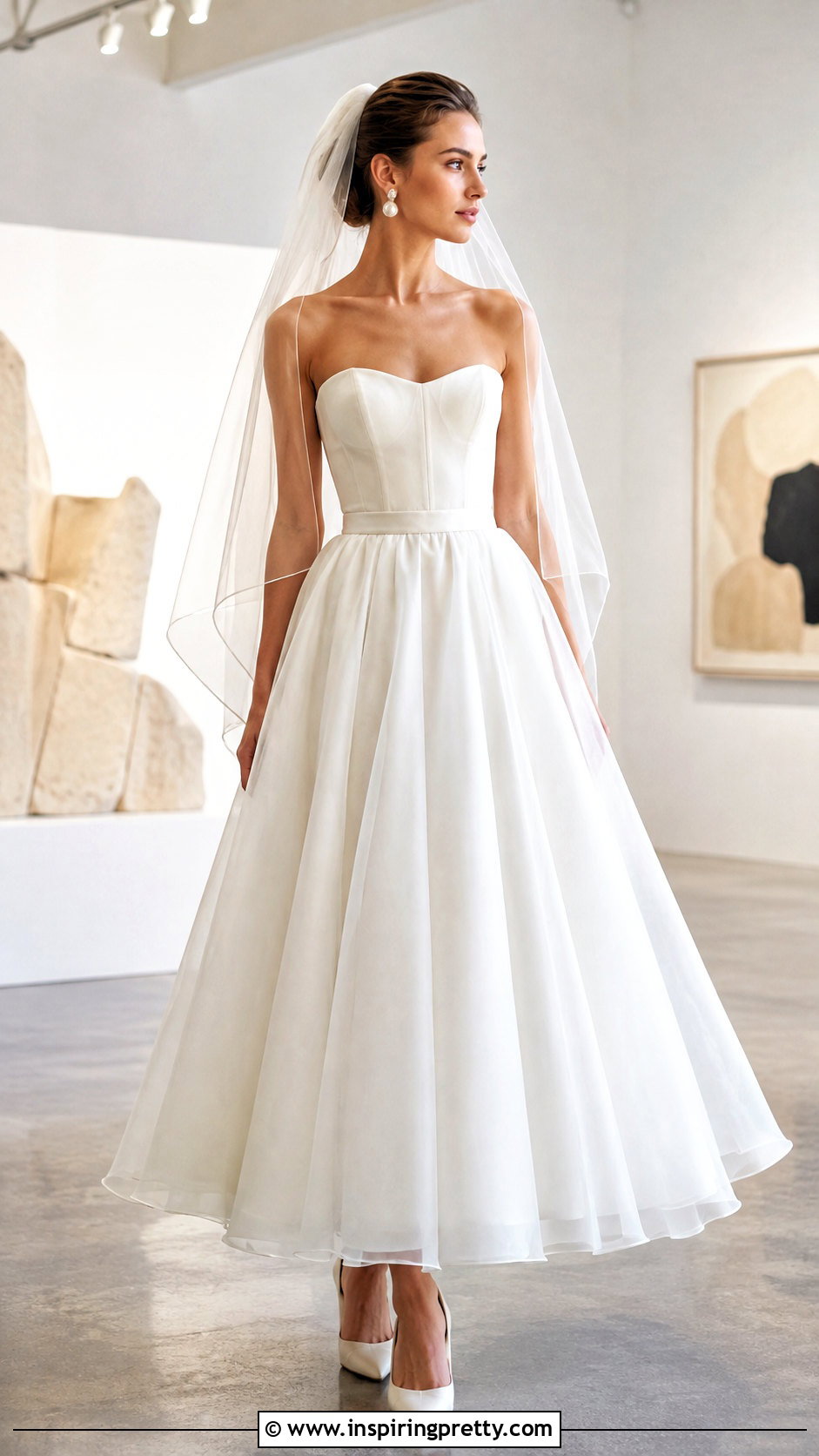 Bridal Bustier Top With Organza Skirt - 25 Bridal Bustier Top outfit ideas