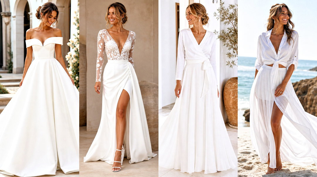 25 Bridal Skirts and Tops Outfit Ideas for Modern Weddings