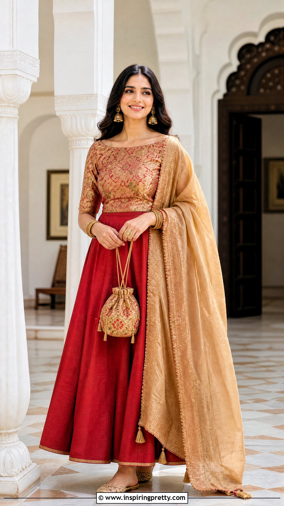 Brocade Lehenga Top - 50 lehenga top design ideas
