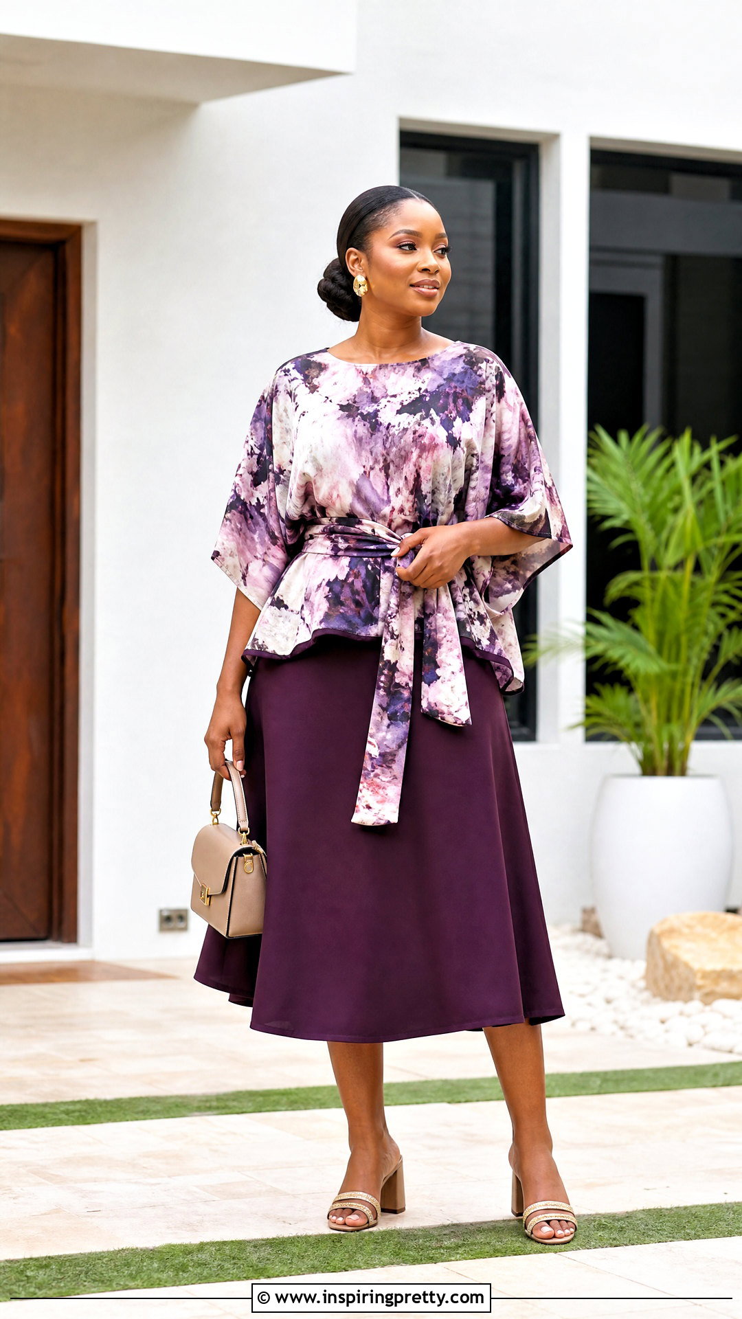 Bubu Top And A Line Skirt Outfit - 50 bubu top and skirt outfits