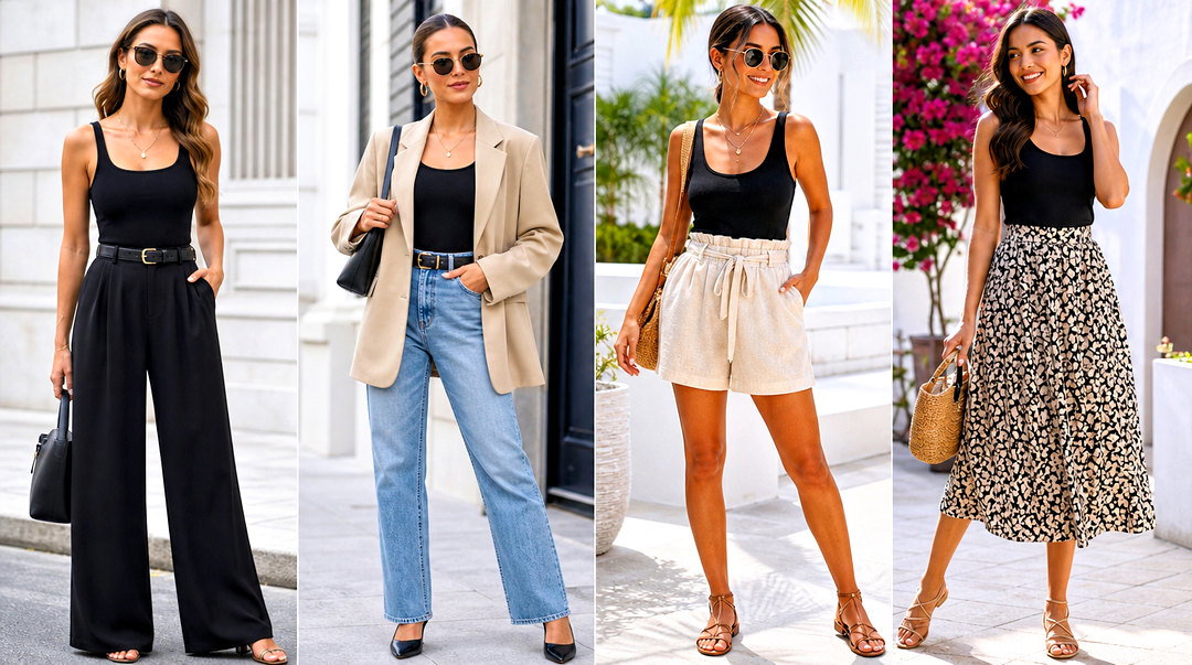 20 Bulletproof Tank Top Outfit Ideas for Bold Street Style