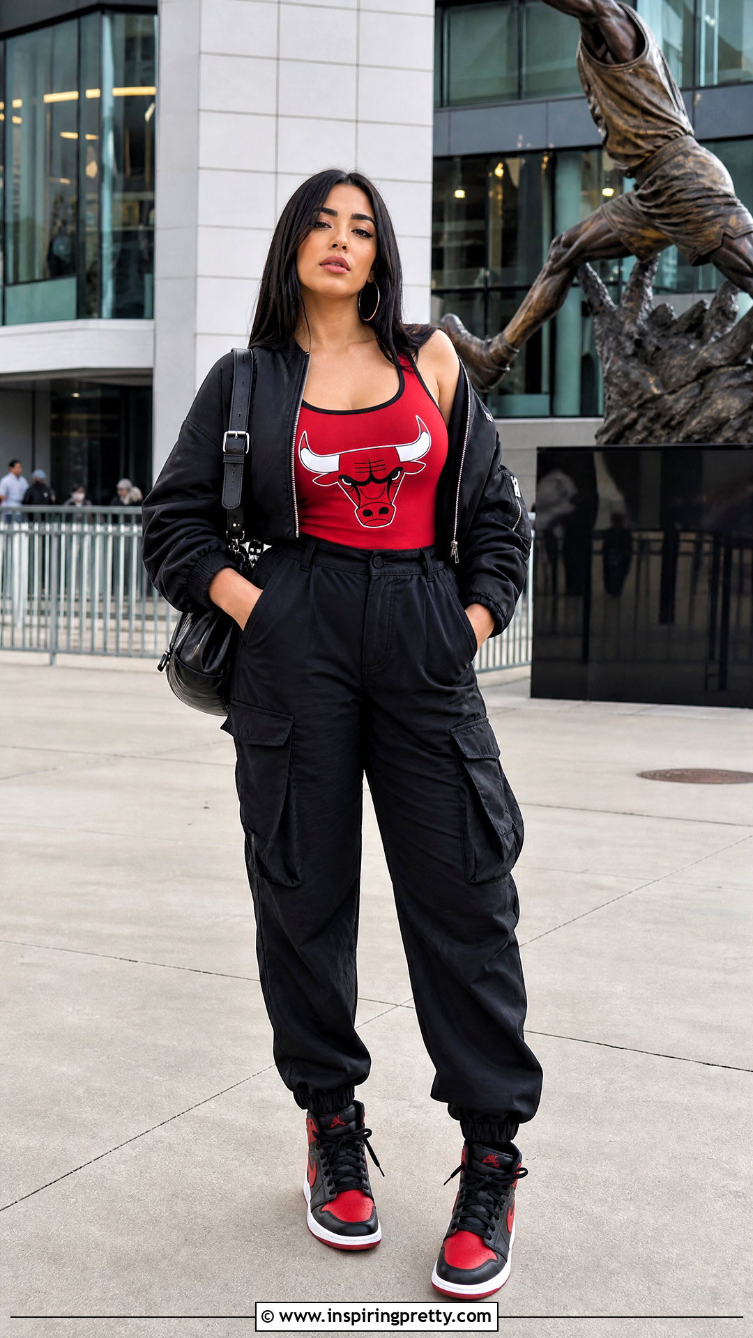 Bulls Tank Top With Bomber Jacket - 25 Bulls Tank Tops